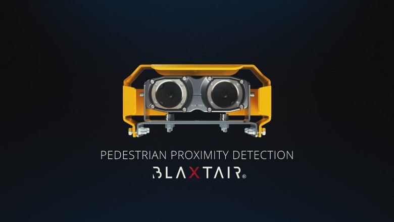 BLAXTAIR gājēju noteikšanas un brīdinājuma sistēma